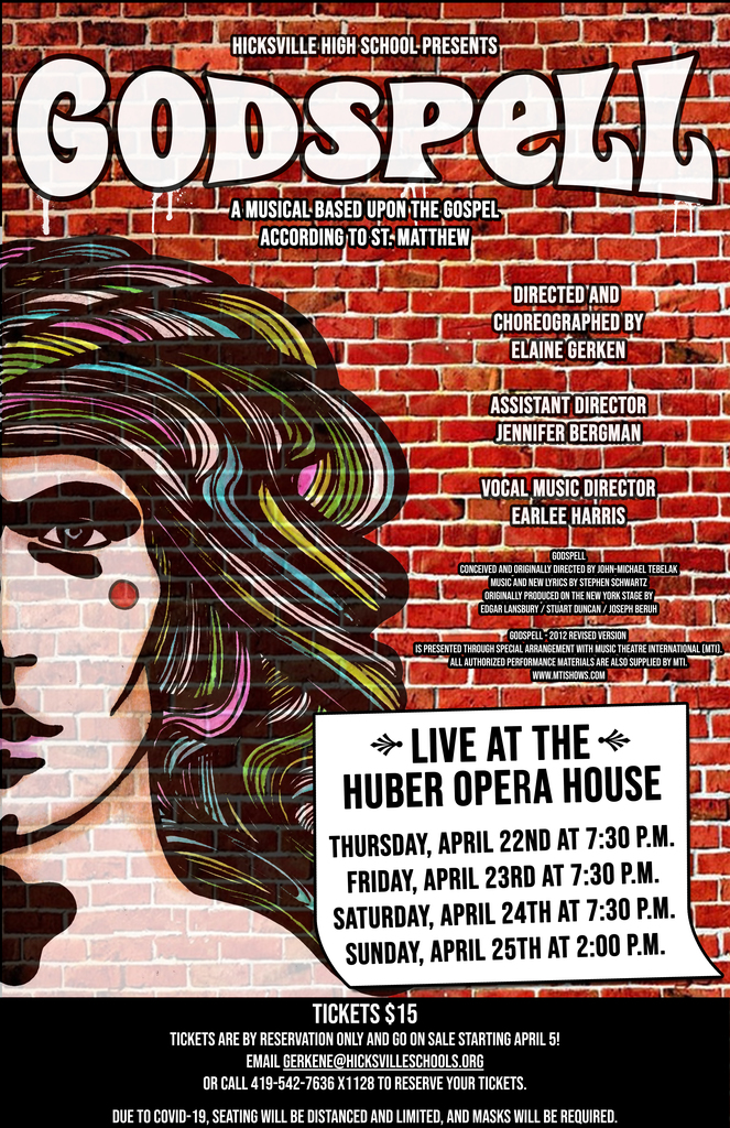Godspell Final Poster