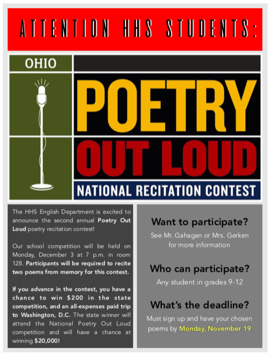 Poetry Out Loud