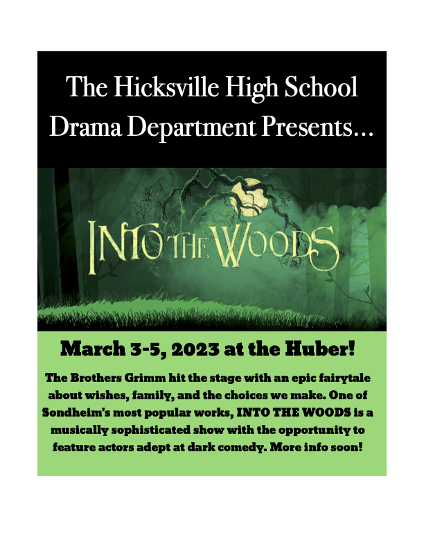 poster into the woods