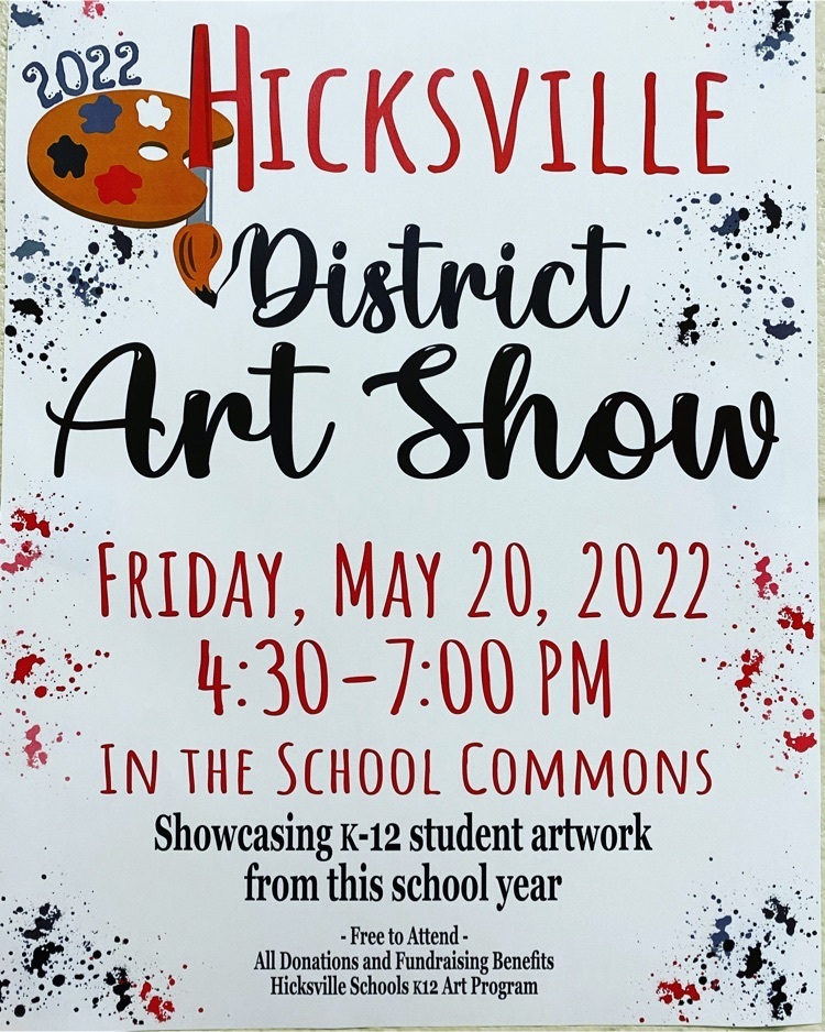 Art Show May 20, 4:30-7pm